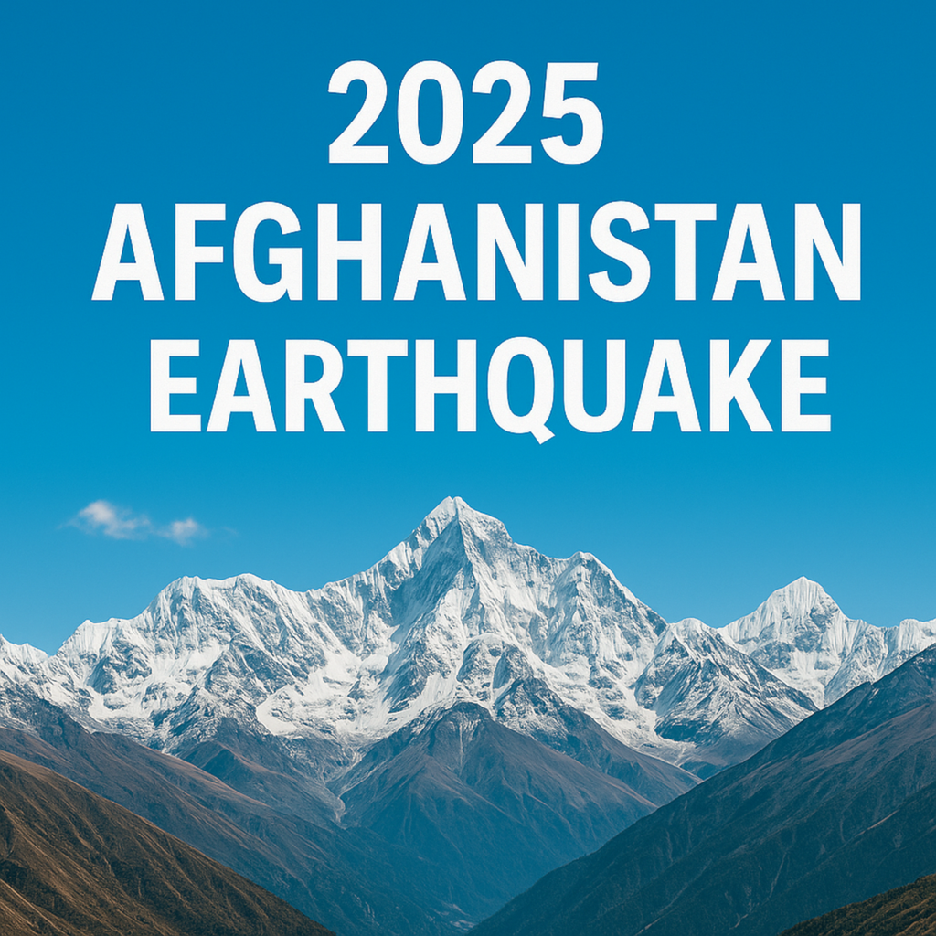 The Devastating 2025 Afghanistan Earthquake: A Geological Analysis