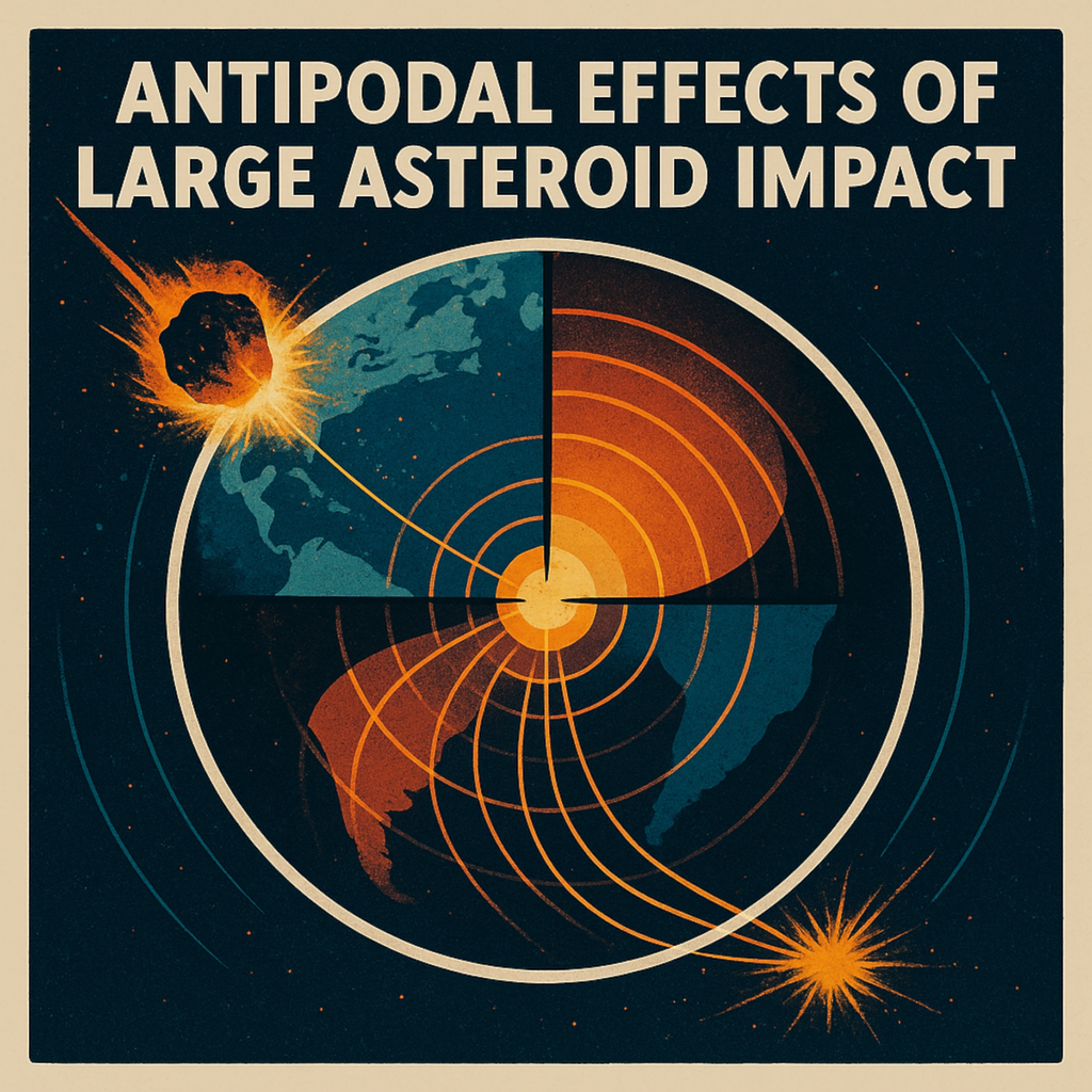 What Happens On The Opposite Side of The Earth When Large Asteroids Impact?