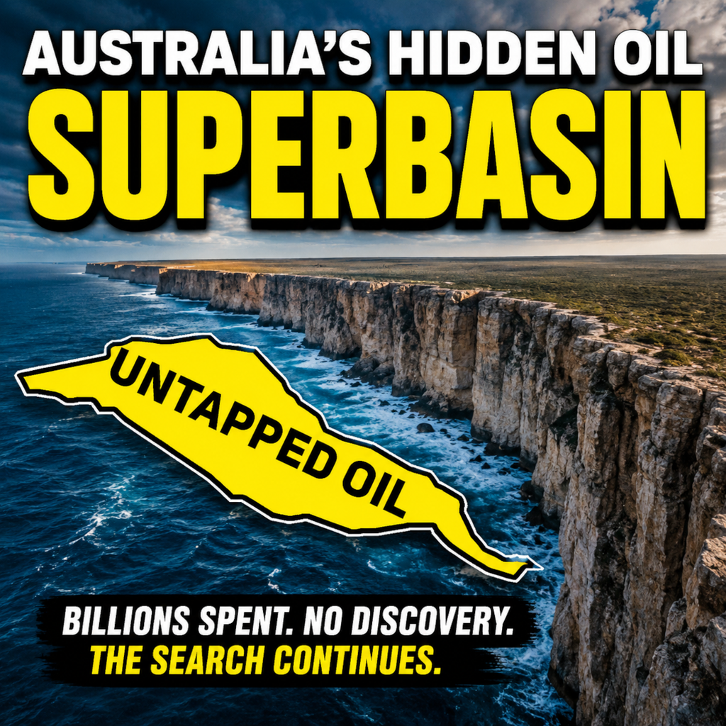 A Massive Hidden Oil Field Beneath Australia