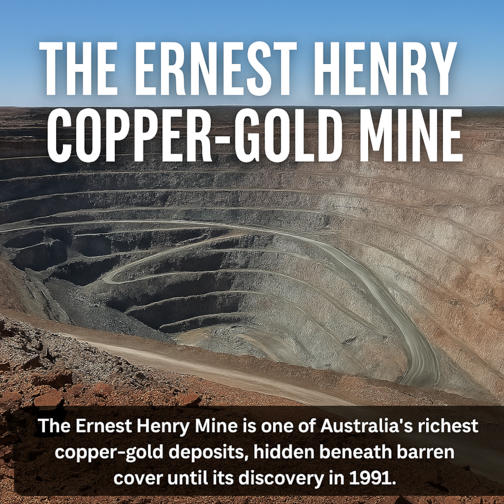 One of the Richest Gold Copper Discoveries in Australian History: Ernest Henry