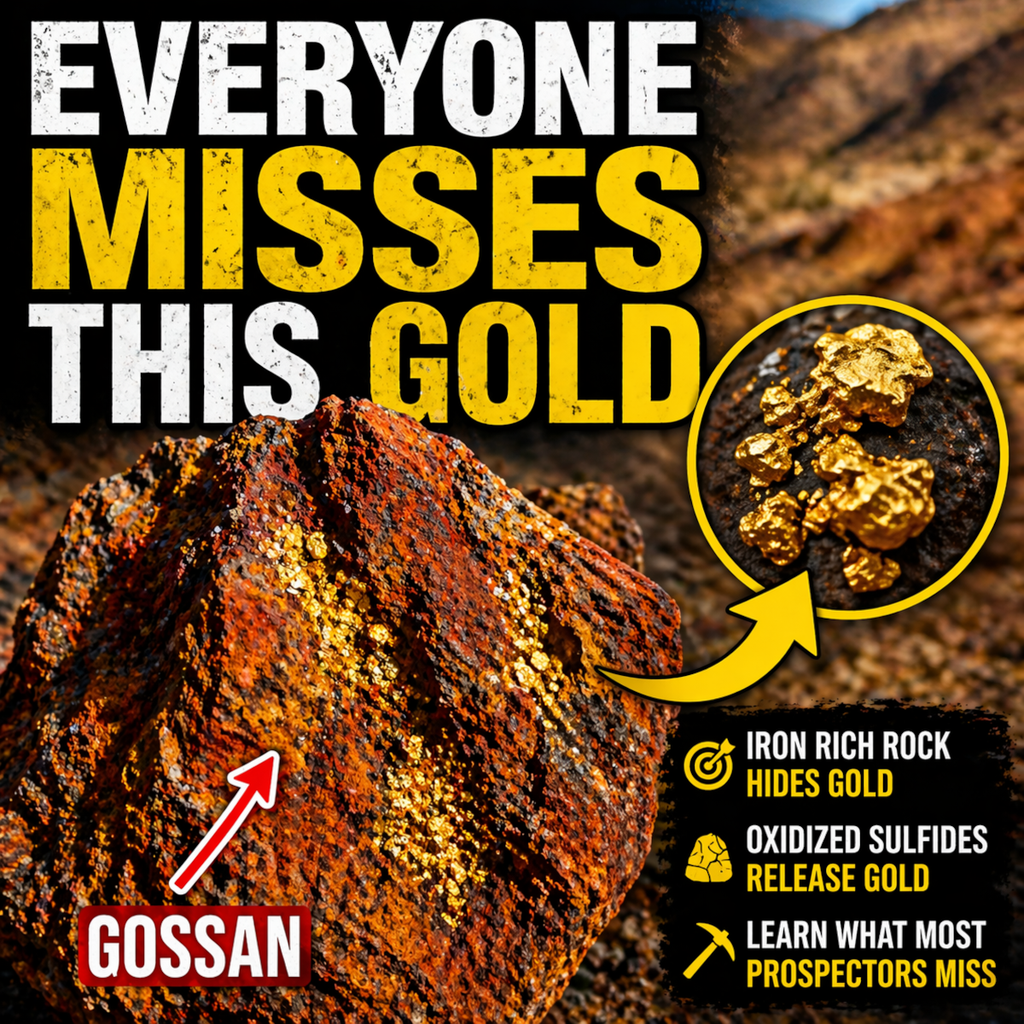 This Gold Prospecting Secret Changes Everything: The Iron Gold Relationship