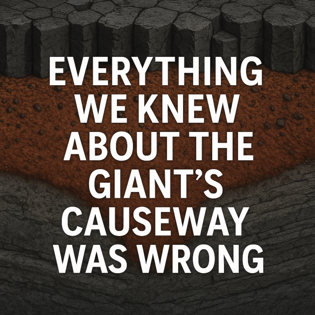 Everything We Knew About The Giant's Causeway Was WRONG