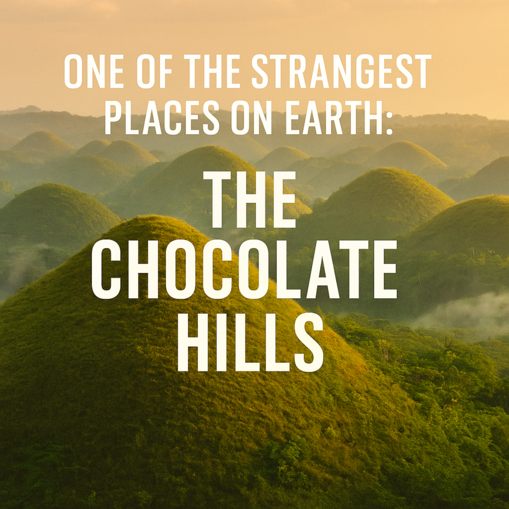 One of The Strangest Places on Earth: The Chocolate Hills in The Philippines