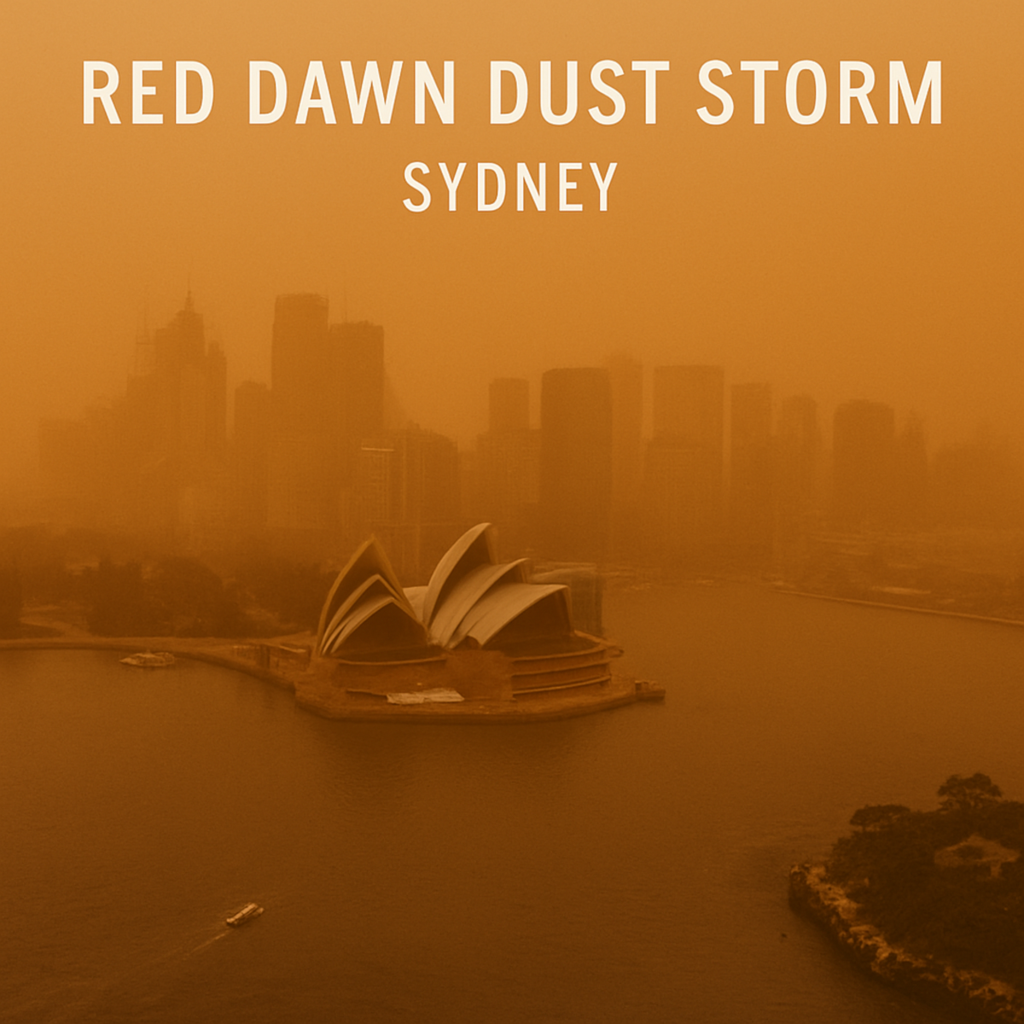 The Red Dawn Dust Storm That Covered One Third of Australia
