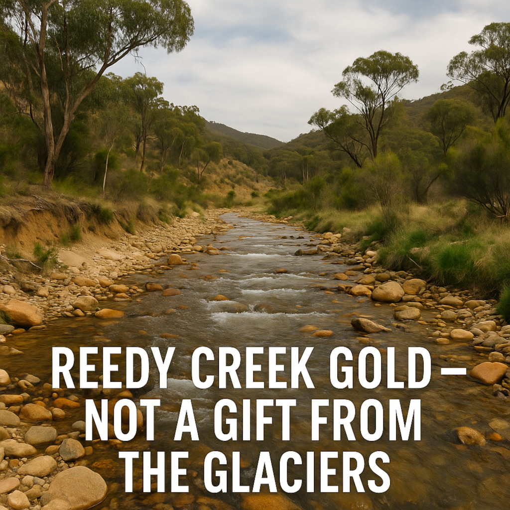 Debunking the Glacier Gold Myth in Reedy Creek