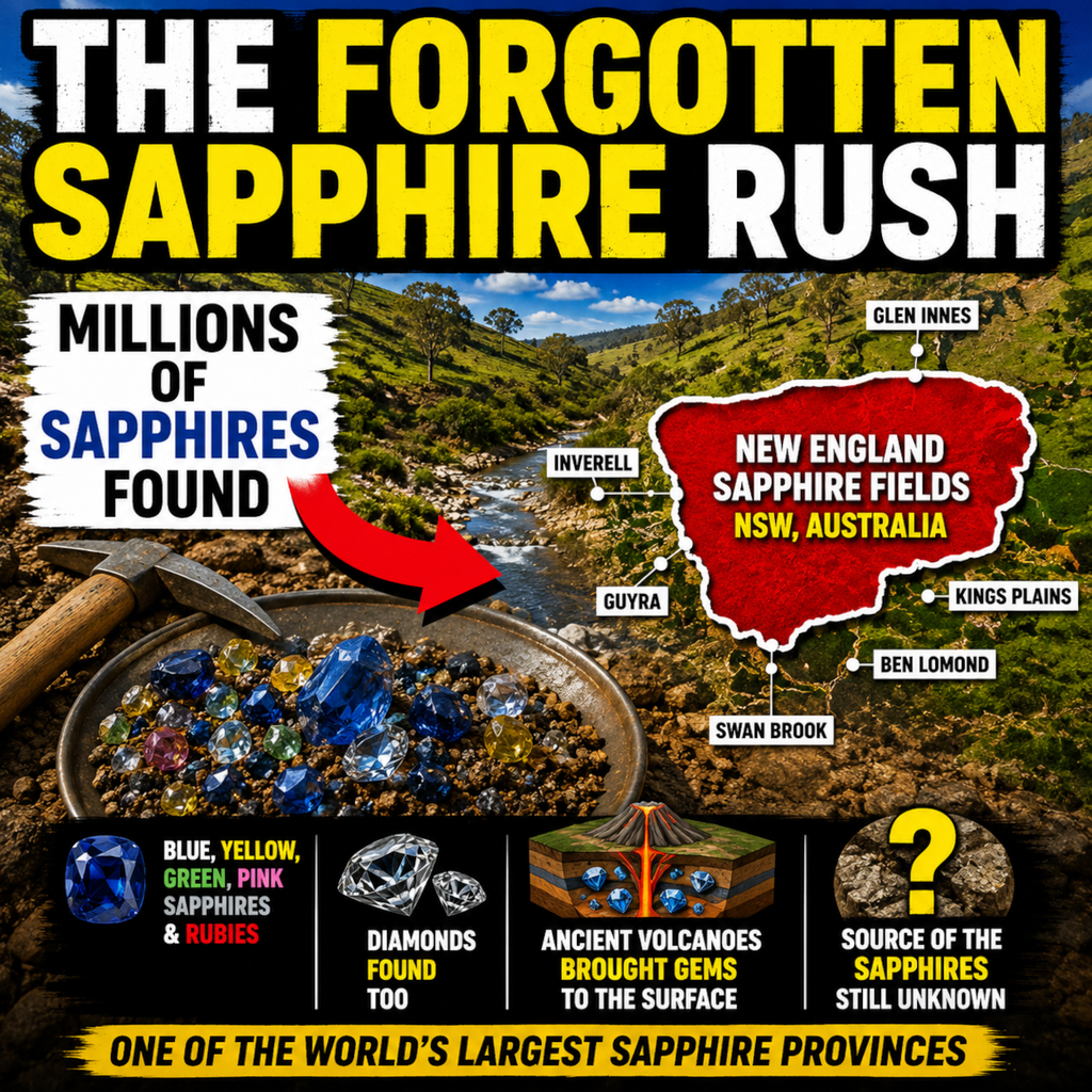 One of the World's Largest Sapphire Fields