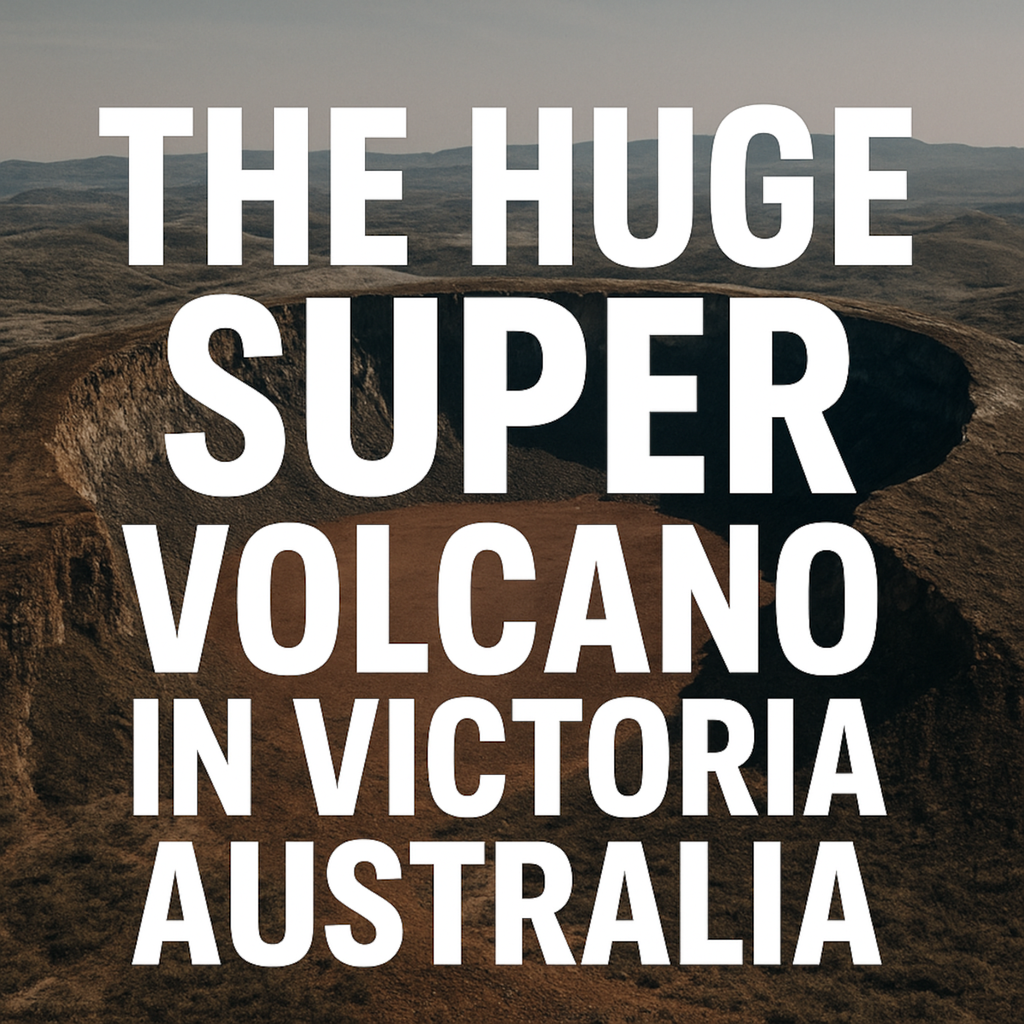 The Huge Super Volcano in Victoria Australia