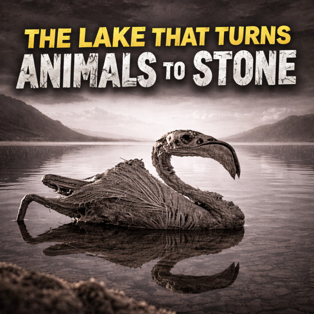 One of The Strangest Lakes on Earth: Lake Natron