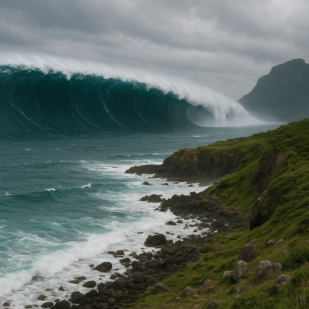 The Mega Tsunami That Hit Eastern Australia: Lord Howe