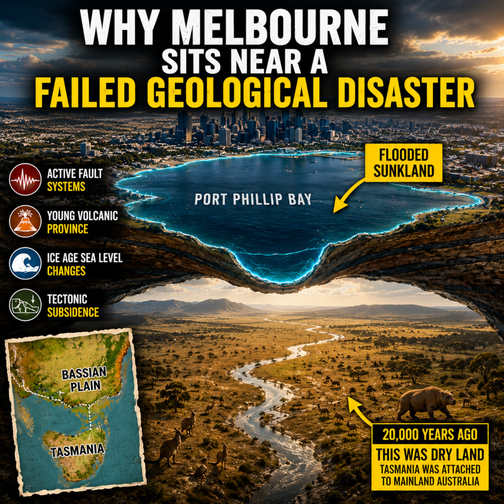 Why Melbourne Sits Near a Failed Geological Disaster