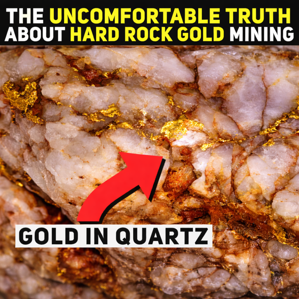 The Uncomfortable Reality of Hard Rock Gold Mining That No One Talks About