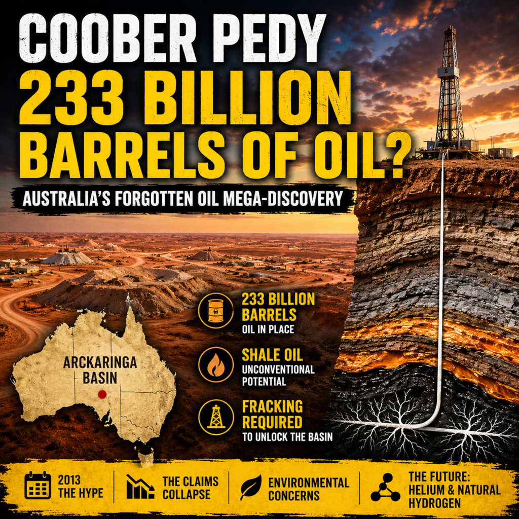 Australia’s $30 Trillion Oil Discovery Beneath the Outback