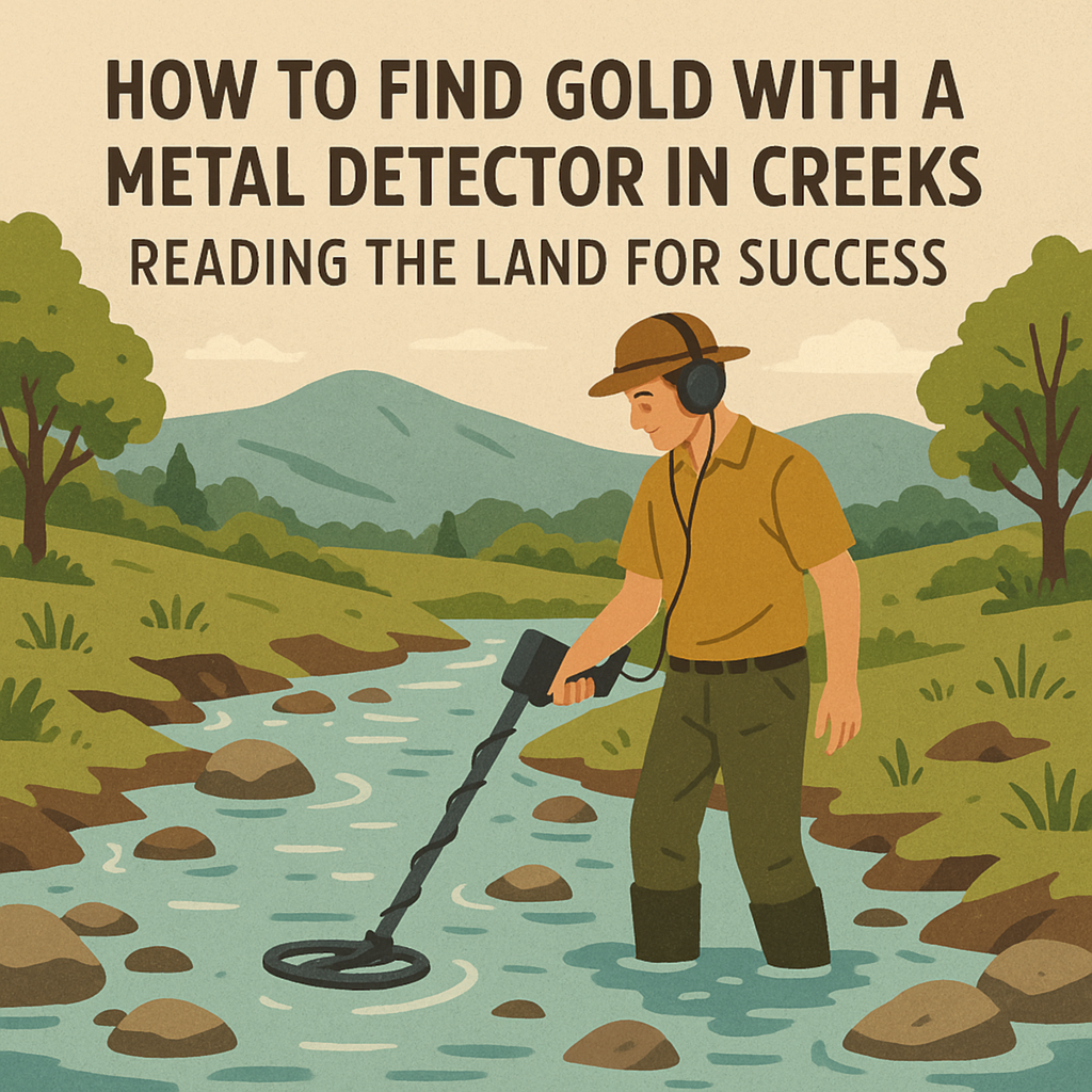 How to Find Gold with a Metal Detector in Creeks: Reading the Land for Success
