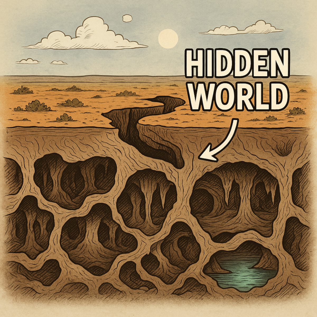Dular Bro A Colossal Cave System lurking Beneath Australia’s Desert: The Nullarb ...