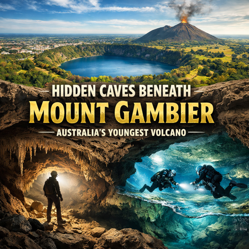 The Huge Hidden Caves Beneath Australia’s Youngest Volcano