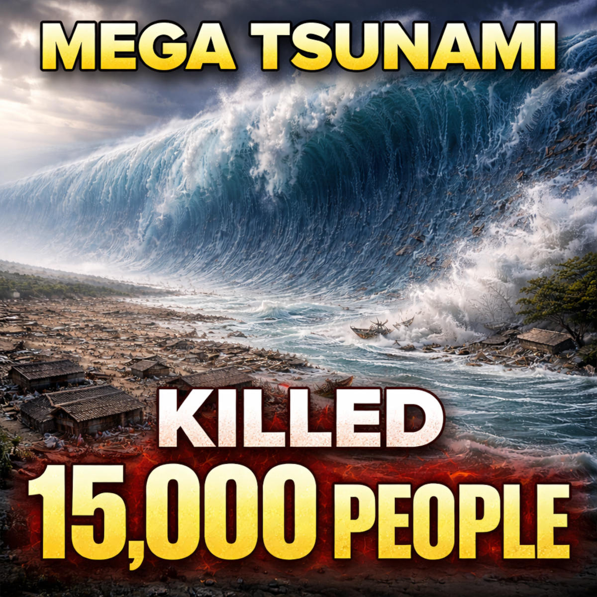 The Shocking 190 Metre Tall MEGA TSUNAMI of 1792