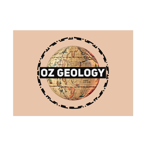Official OzGeology Rolled Posters – Fine Art Wall Prints in Matte, Semi-Gloss & Archival Paper