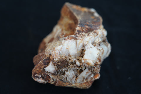Victorian Goldfields Quartz Specimen – Large White Crystal with Pink Underside Cluster: Specimen 4
