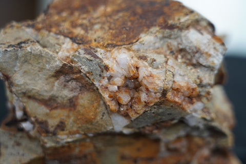 Victorian Goldfields Pyrite-Rich Quartz Specimen – Sulfide Showpiece with Quartz Crystals: Specimen 7